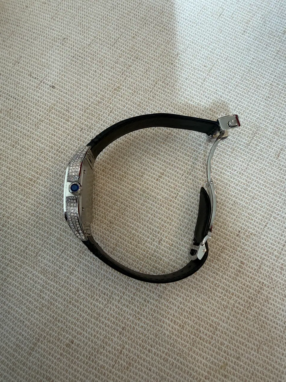 Cartier Santos de Cartier Large, 5.00 ct Diamond Set, photo 7 of 13