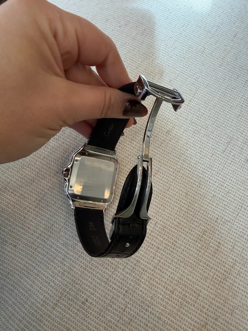 Cartier Santos de Cartier Large, 5.00 ct Diamond Set, photo 8 of 13