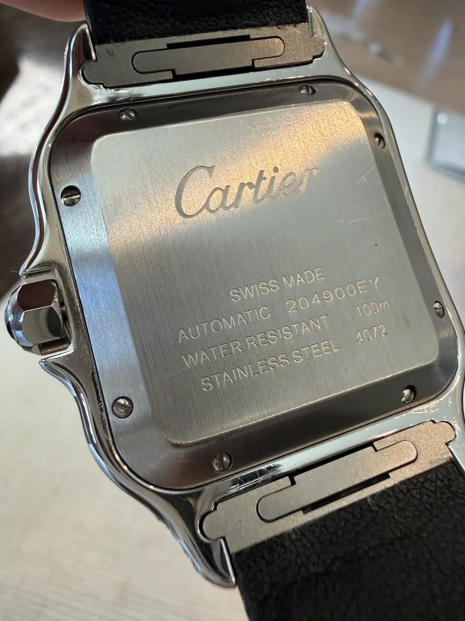 Cartier Santos de Cartier Large, 5.00 ct Diamond Set, photo 10 of 13