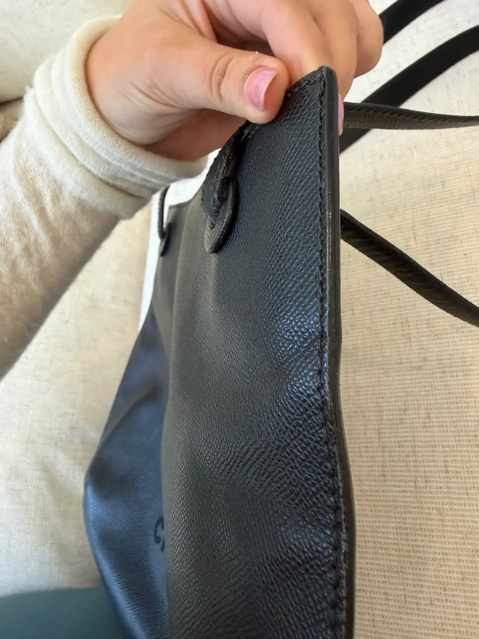 Chanel Black Caviar Leather Tote, photo 5 of 11
