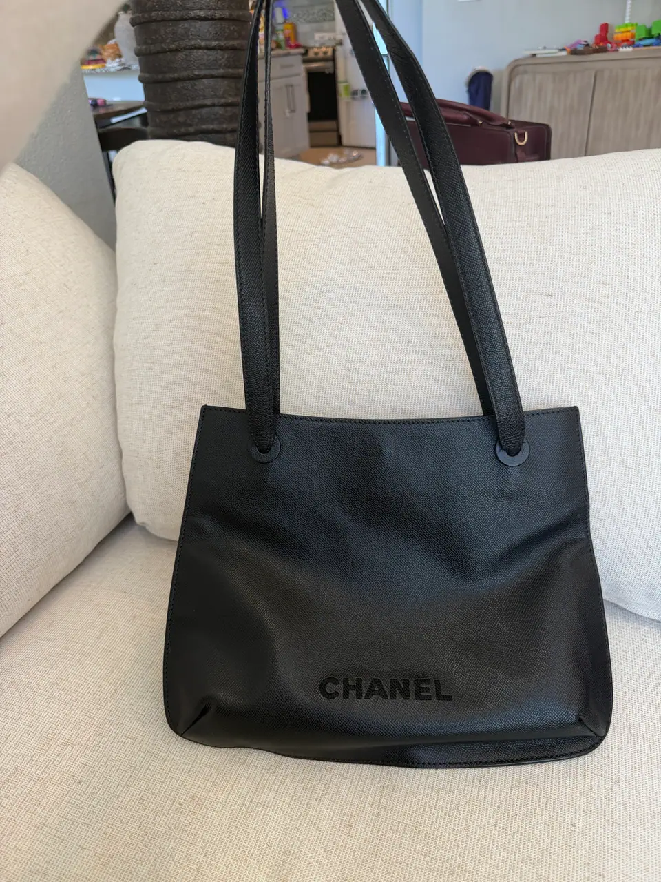 Chanel Black Caviar Leather Tote, photo 9 of 11