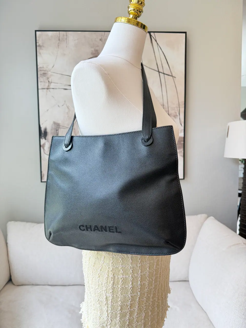 Chanel Black Caviar Leather Tote, photo 11 of 11