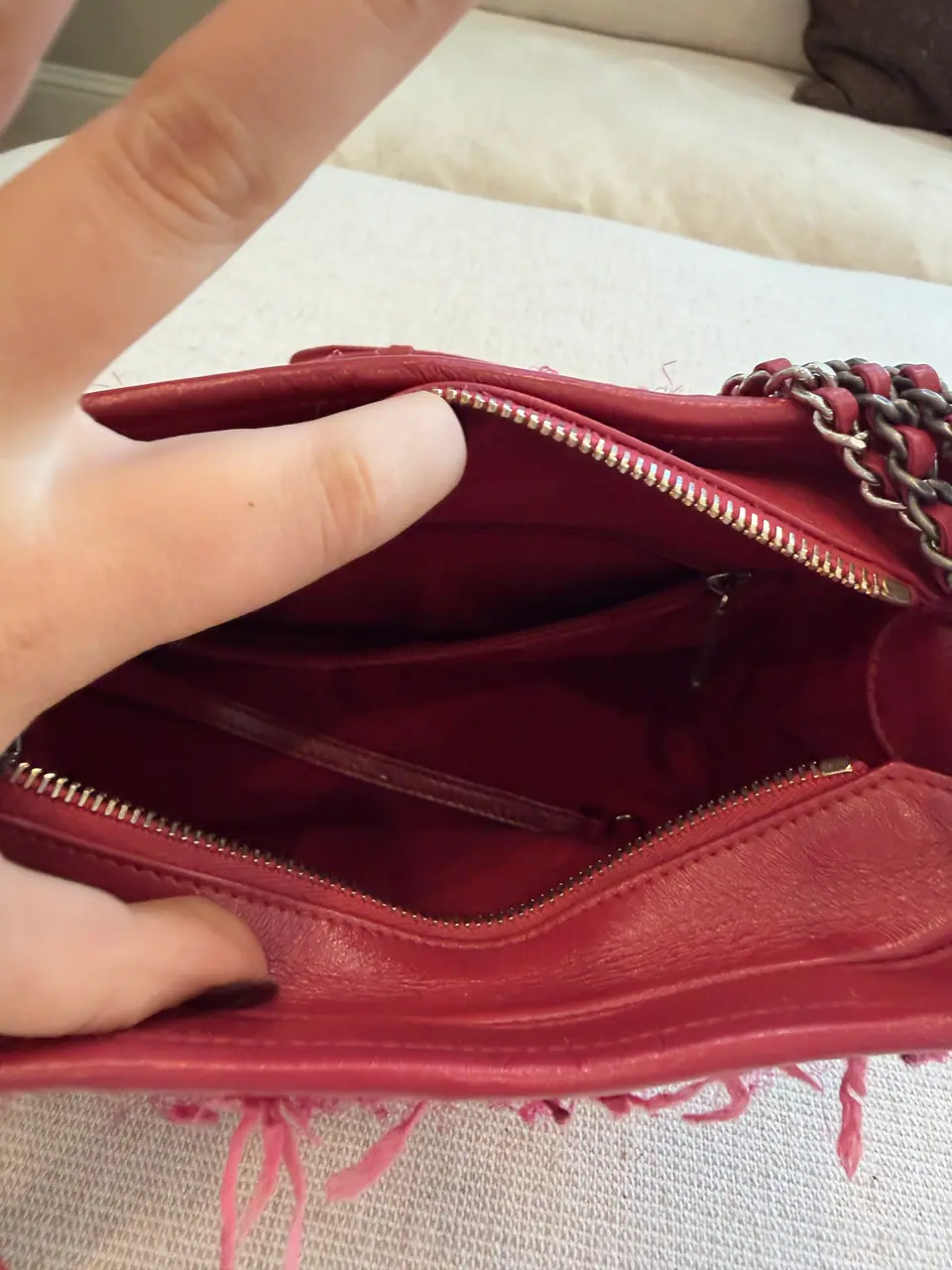 Chanel Small Gabrielle Hobo in Pink Tweed, photo 12 of 16