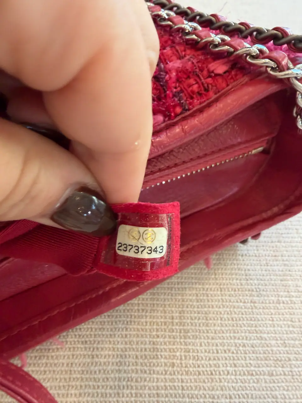Chanel Small Gabrielle Hobo in Pink Tweed, photo 14 of 16