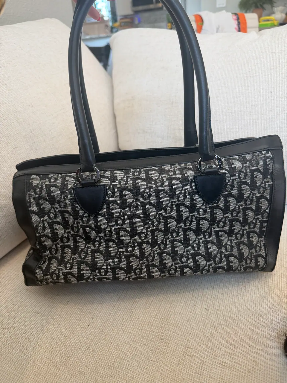 Dior Vintage Trotter Double Saddle Pocket Tote, photo 4 of 11