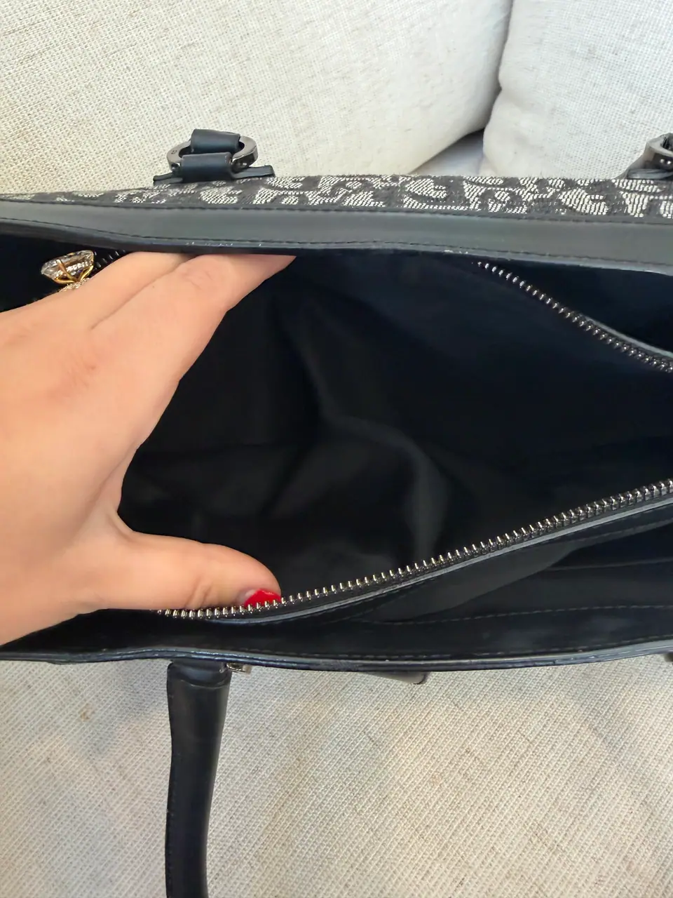 Dior Vintage Trotter Double Saddle Pocket Tote, photo 7 of 11
