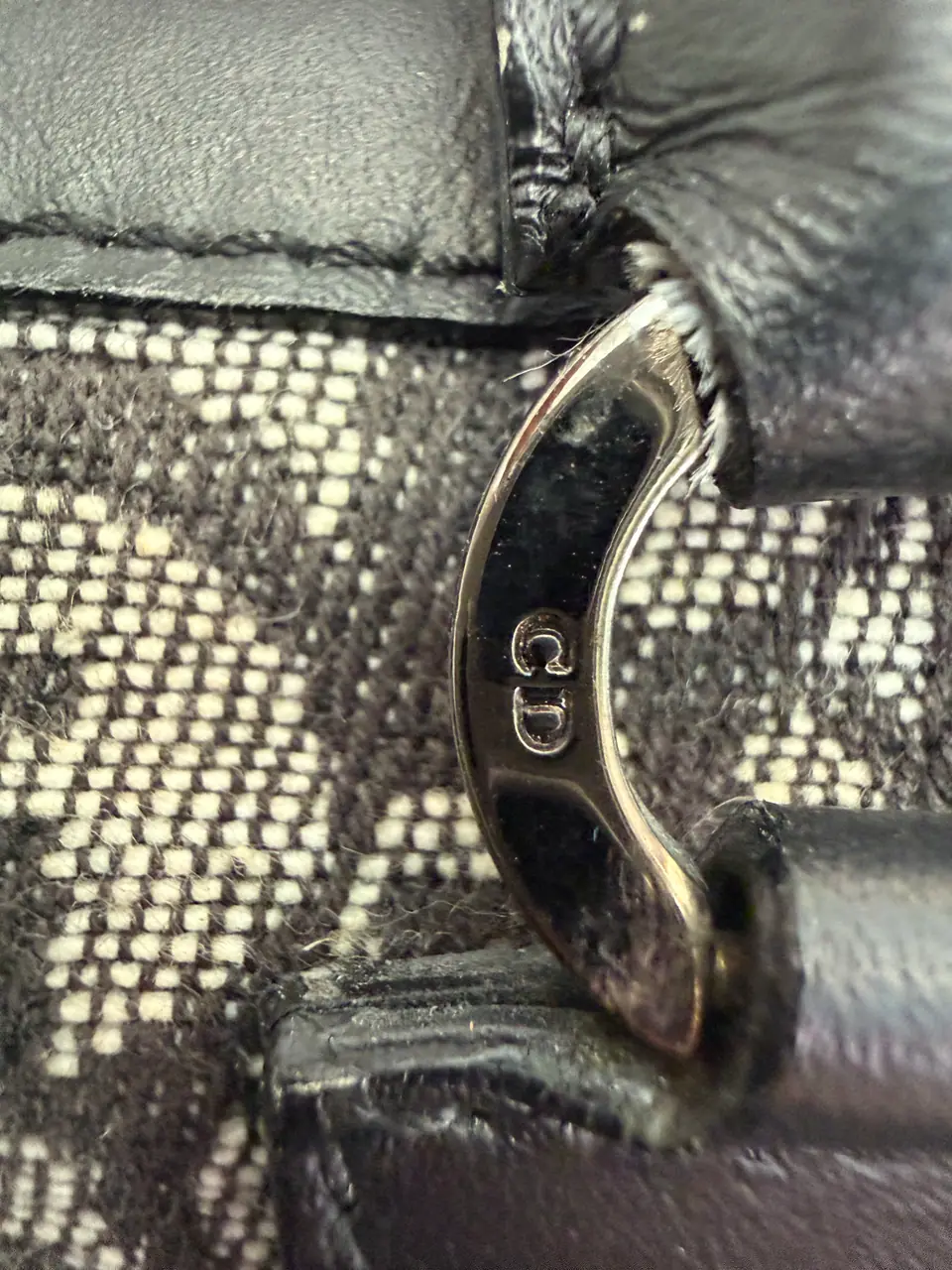 Dior Vintage Trotter Double Saddle Pocket Tote, photo 8 of 11