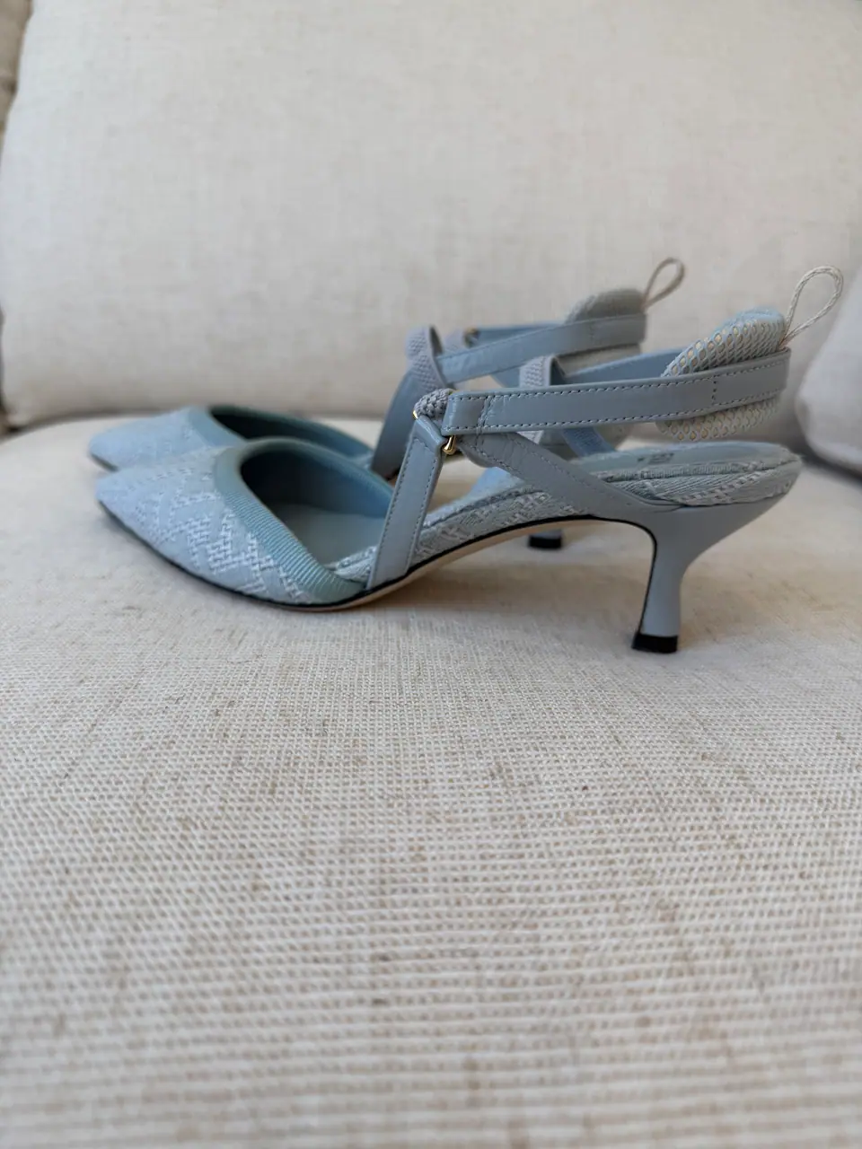 Fendi Colibrì Lite FF Slingback Pumps, New with Tags, photo 7 of 10