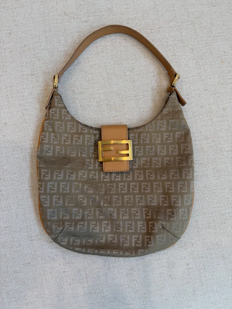 Fendi Y2K Zucchino Shoulder Bag, photo 3 of 10