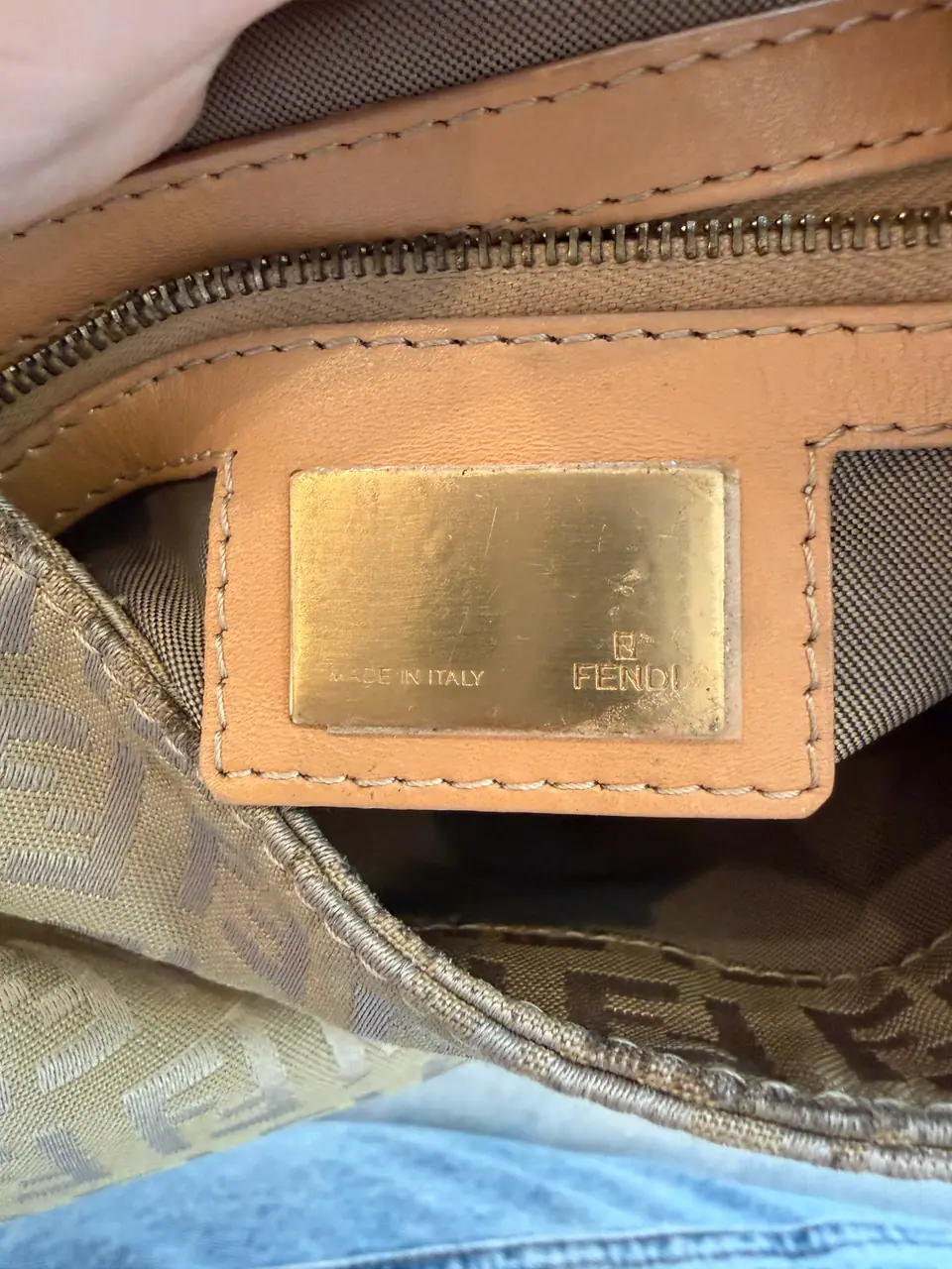 Fendi Y2K Zucchino Shoulder Bag, photo 6 of 10