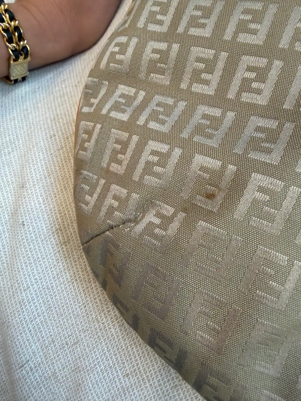 Fendi Y2K Zucchino Shoulder Bag, photo 9 of 10