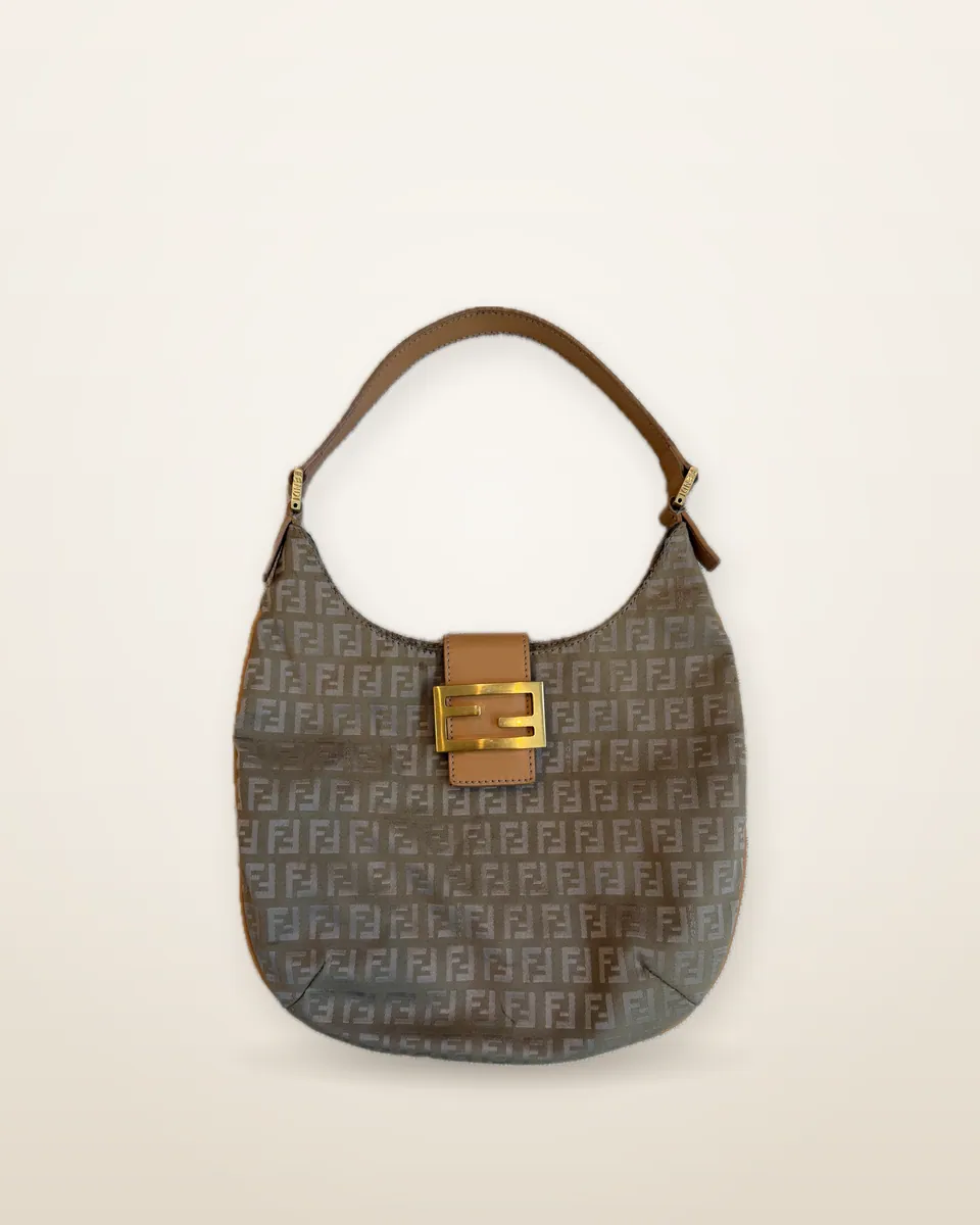Fendi Y2K Zucchino Shoulder Bag