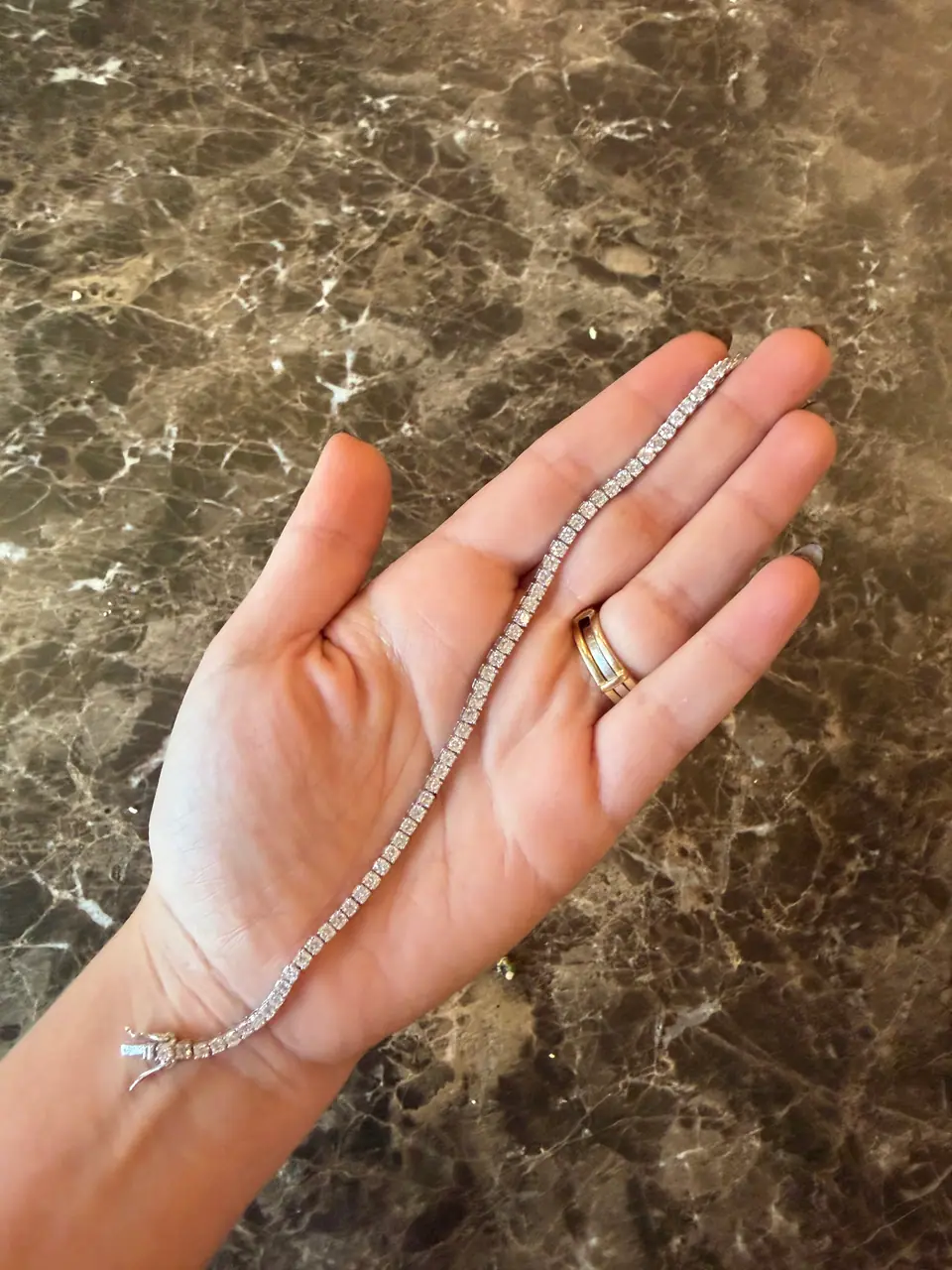Fine Jewelry 5 ct Lab-Grown Diamond Tennis Bracelet, photo 5 of 7