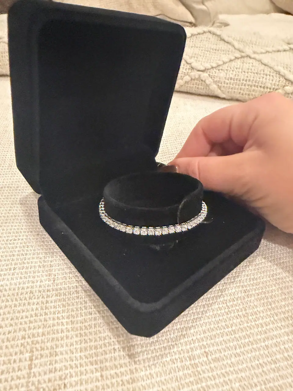 Fine Jewelry 5 ct Lab-Grown Diamond Tennis Bracelet, photo 7 of 7