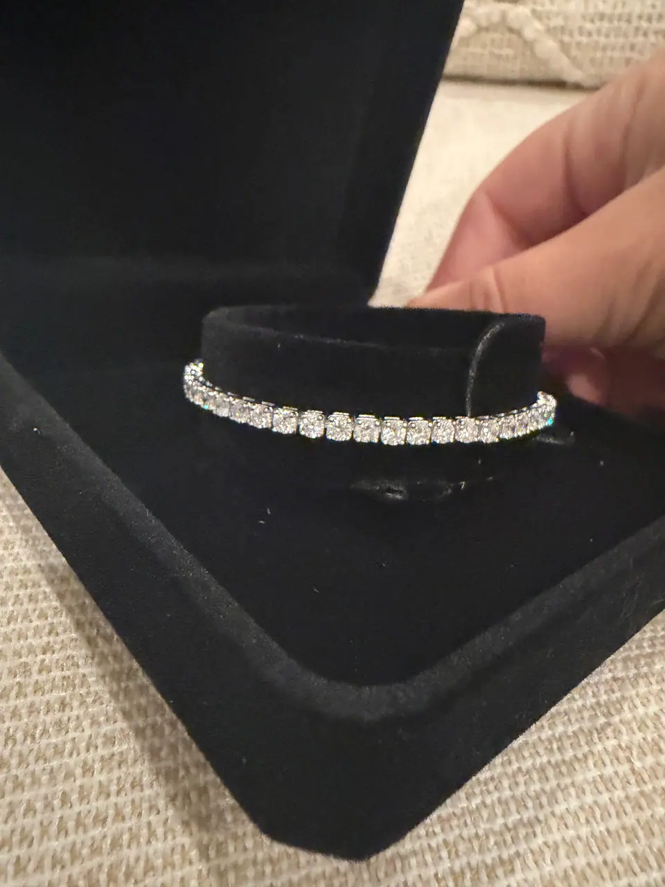 Fine Jewelry 5 ct Lab-Grown Diamond Tennis Bracelet