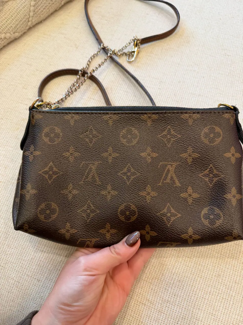 Louis Vuitton Monogram Pallas Clutch Crossbody, photo 5 of 13