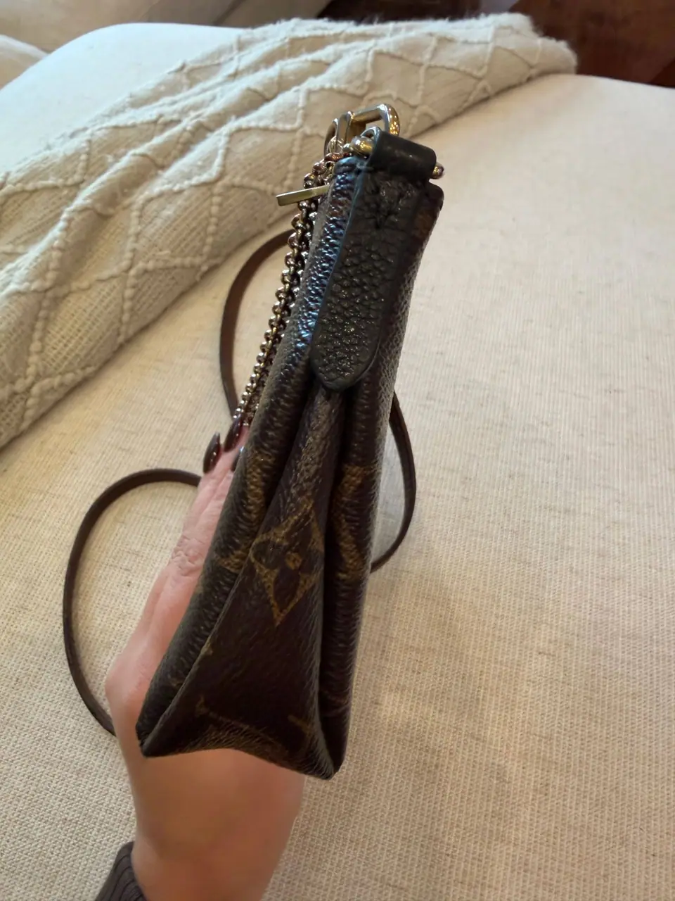 Louis Vuitton Monogram Pallas Clutch Crossbody, photo 6 of 13