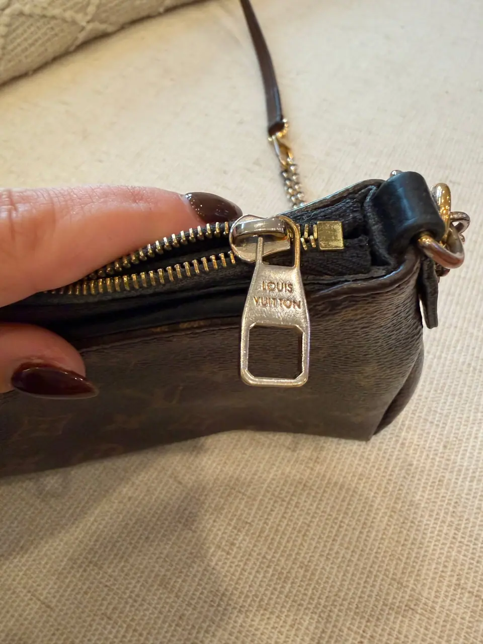 Louis Vuitton Monogram Pallas Clutch Crossbody, photo 9 of 13