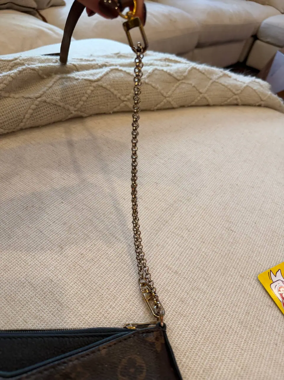 Louis Vuitton Monogram Pallas Clutch Crossbody, photo 12 of 13