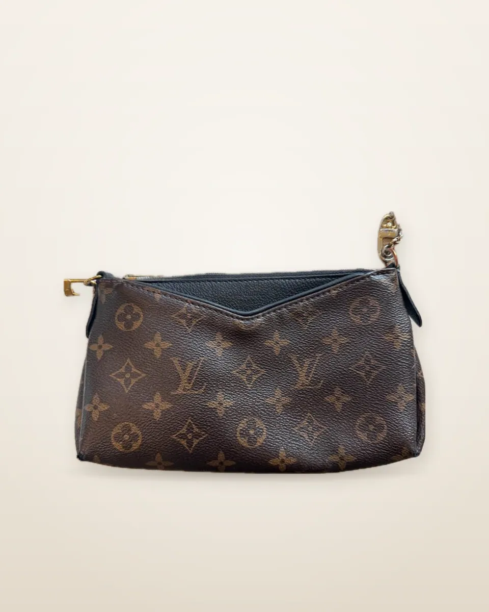 Louis Vuitton Monogram Pallas Clutch Crossbody