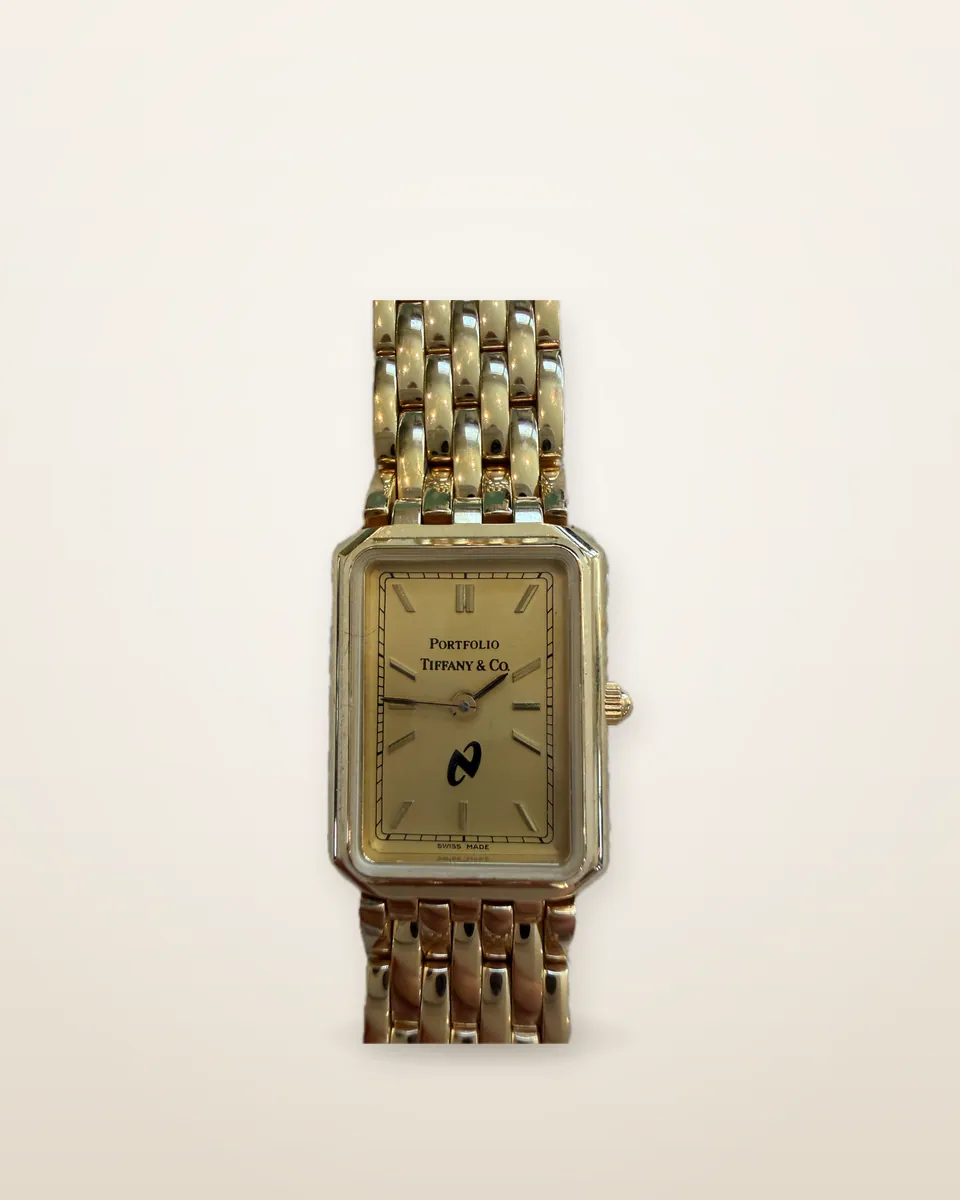 Tiffany & Co. Portfolio Watch with Box and Papers